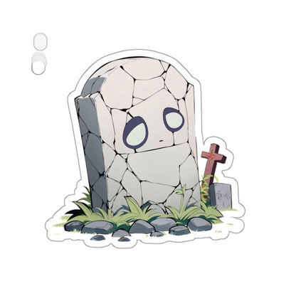 Grave the Dead Girl headstone sticker