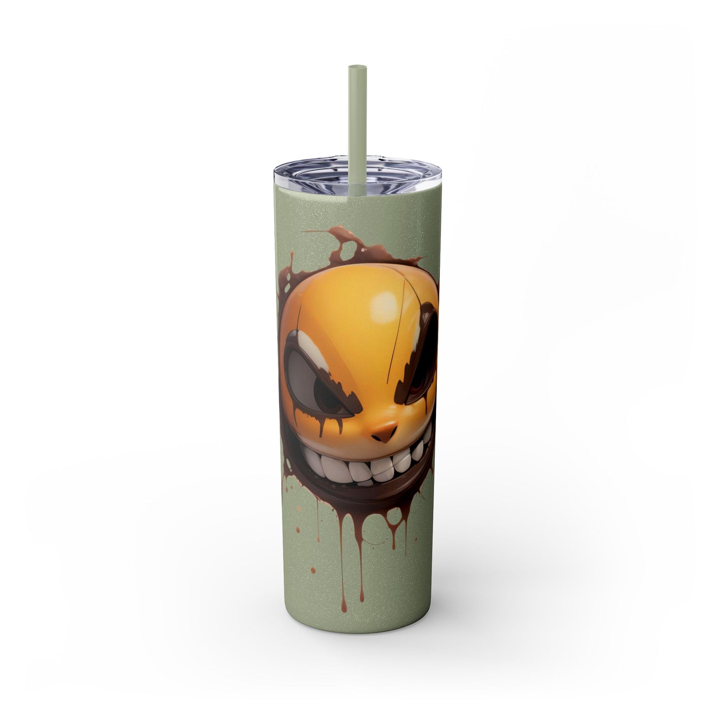 Skinny Tumbler with Straw, 20oz