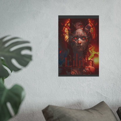 Lilith Satin and Archival Matte Posters