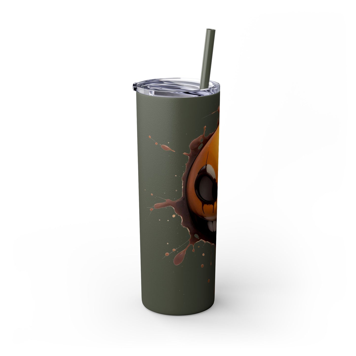 Skinny Tumbler with Straw, 20oz