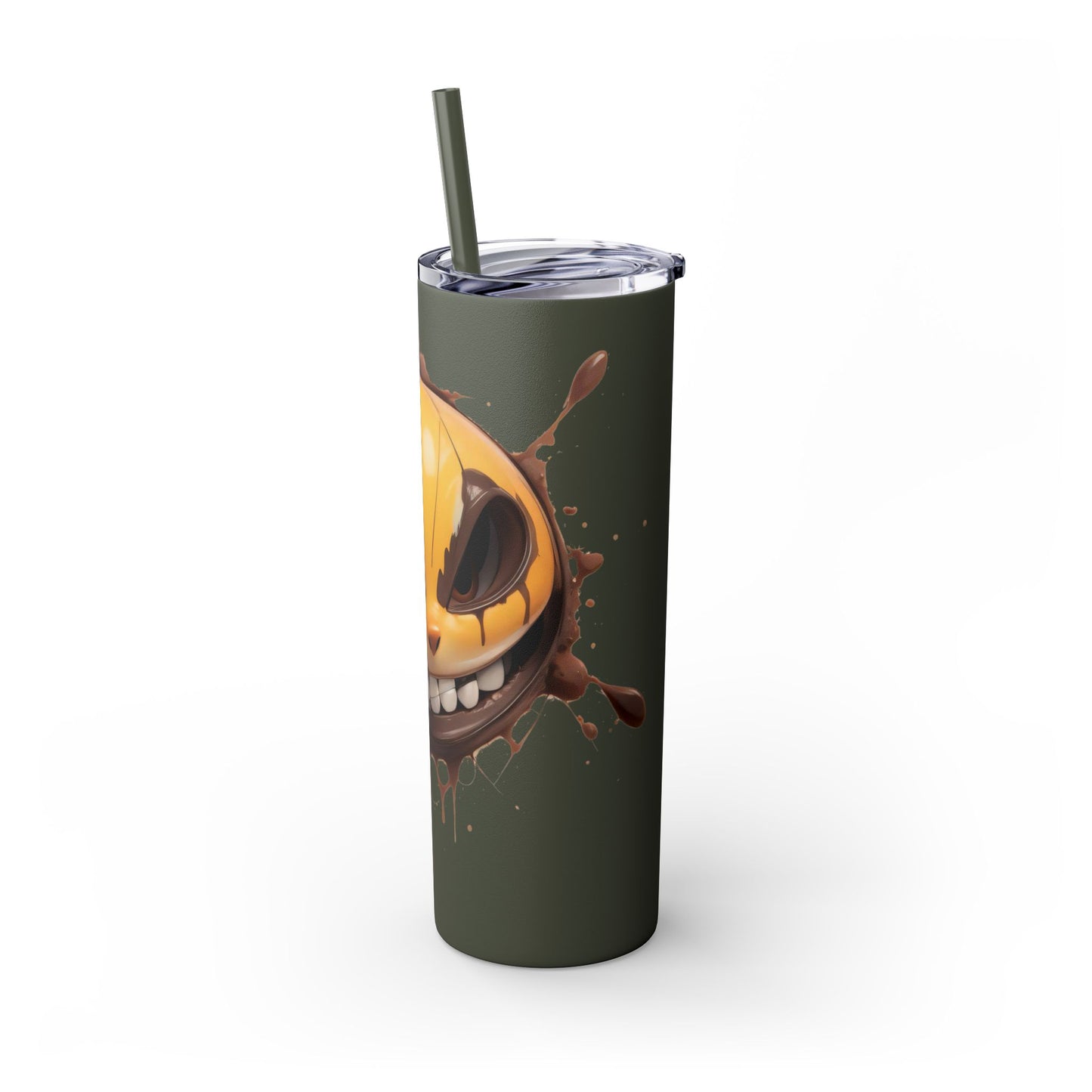 Skinny Tumbler with Straw, 20oz