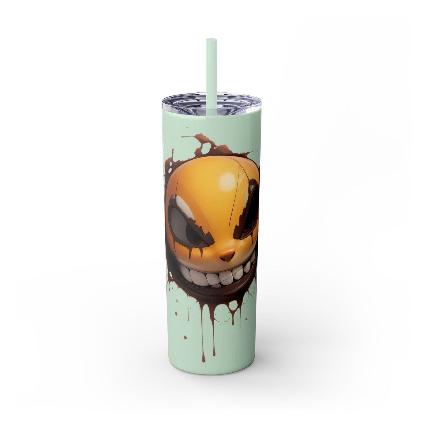 Skinny Tumbler with Straw, 20oz