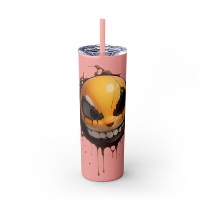 Skinny Tumbler with Straw, 20oz