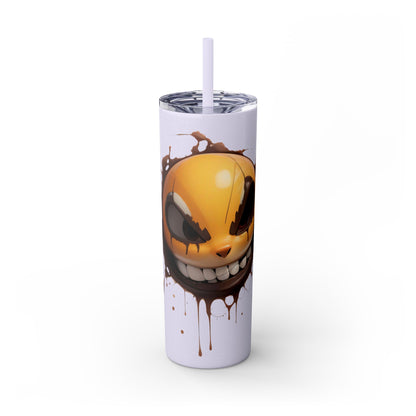 Skinny Tumbler with Straw, 20oz