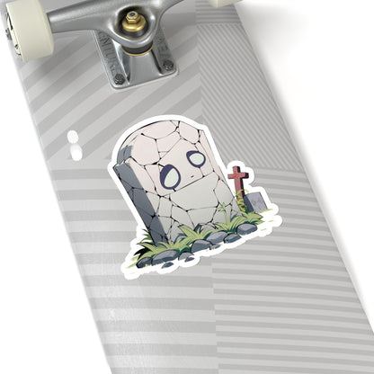 Grave the Dead Girl headstone sticker