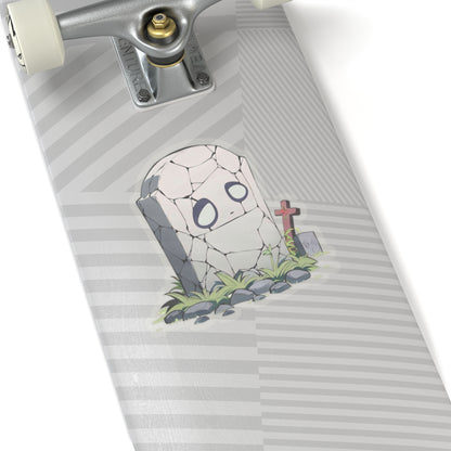 Grave the Dead Girl headstone sticker