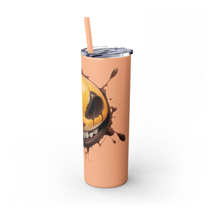 Skinny Tumbler with Straw, 20oz